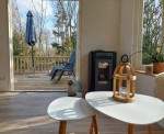 Uitzicht Terras Chalet Schaap